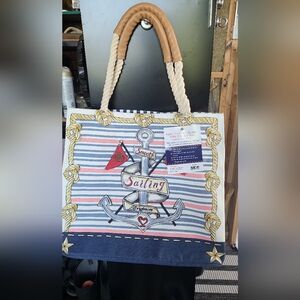 Brighton Sail into Summer tote